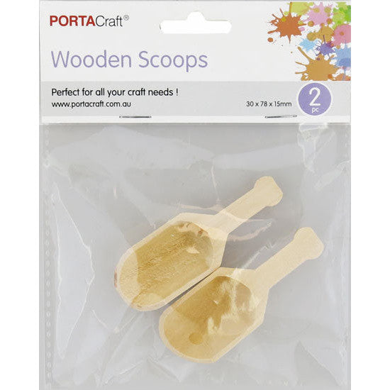 Mini Scoops 30x78x15mm 2pk