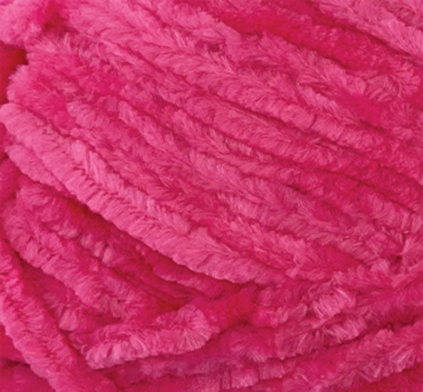 Velvetine Yarn 10ply 100g - Bright Pink
