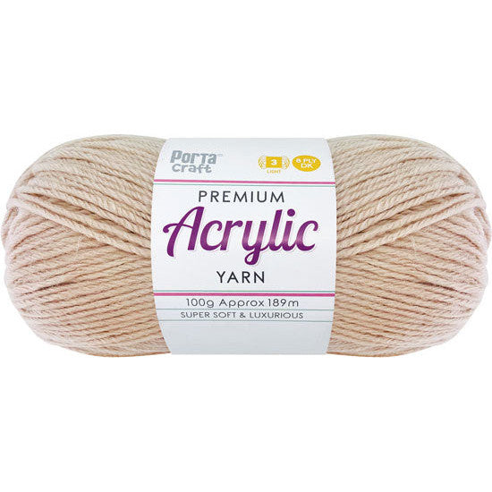 8ply Knitting Yarn 100g - Hazelnut
