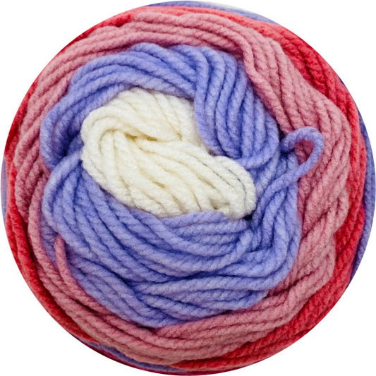 Porta Craft Self Striping Ice Cream Yarn 150g - Aster