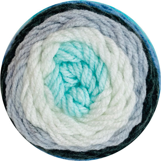 Porta Craft Self Striping Ice Cream Yarn 150g - Mint Slice