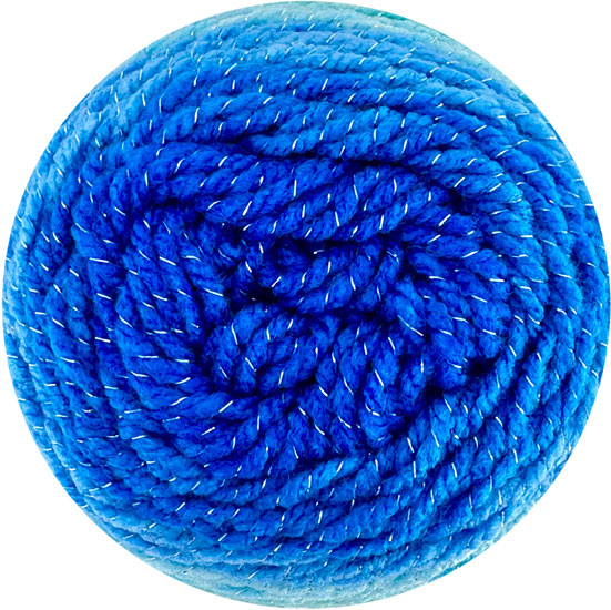 Ice Cream Sparkle Cake Yarn 150g 285m - Smurf