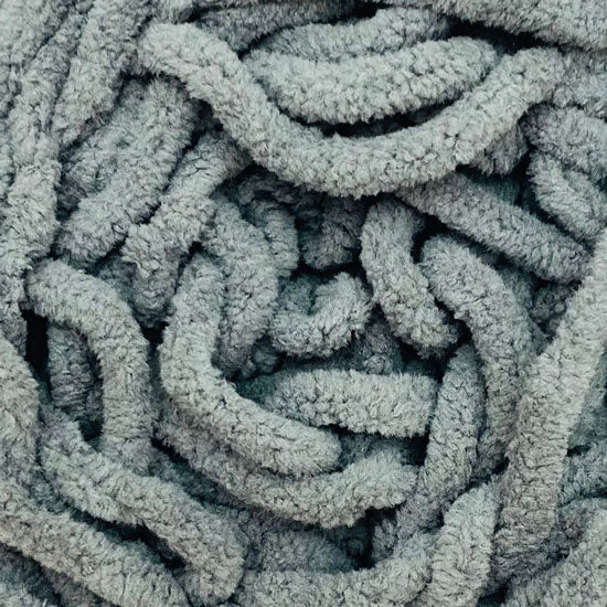 Porta Craft Chenille Blanket Yarn 12ply Dove Grey