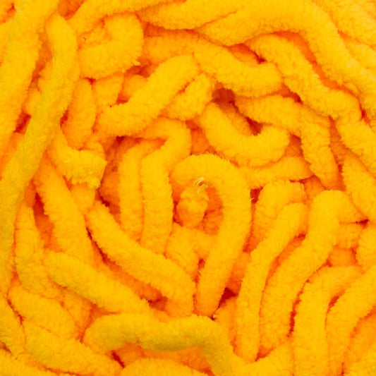 Porta Craft Chenille Blanket Yarn 12ply Canary Yellow