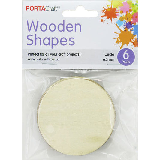 Laser Cut Discs 65mm 6pk