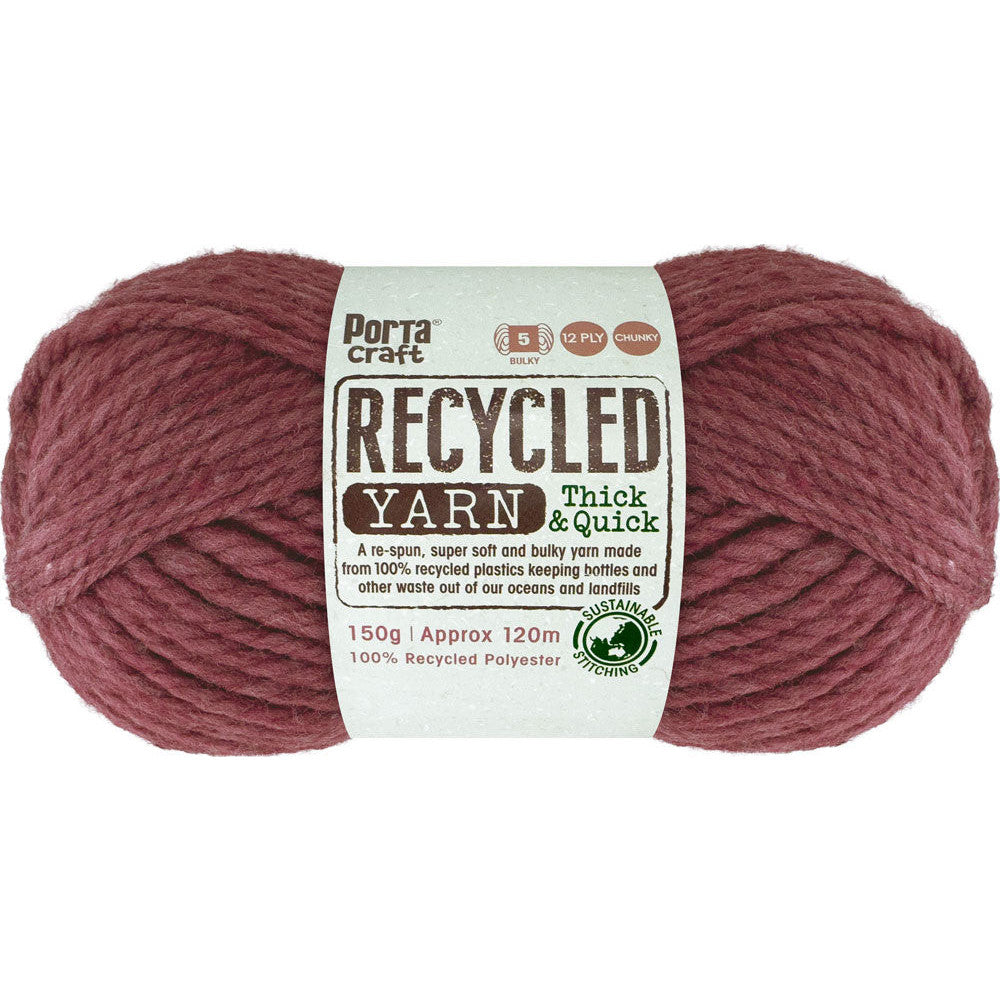 Recycled Yarn 150g 12ply - Cherry Melange