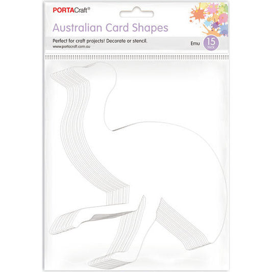 Aussie Cardstock Emu 24x21cm 15pk