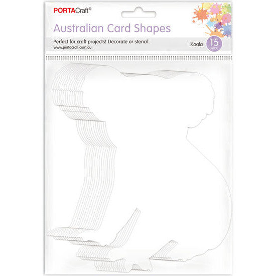 Aussie Cardstock Koala 16x21cm 15pk