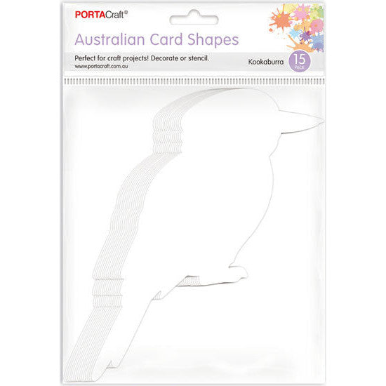 Aussie Cardstock Kookaburra 18x24cm 15pk