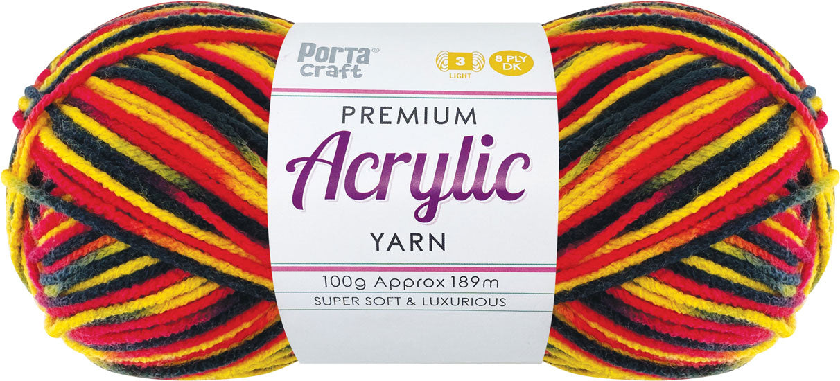 8ply DK Yarn in Australian Aboriginal Colours