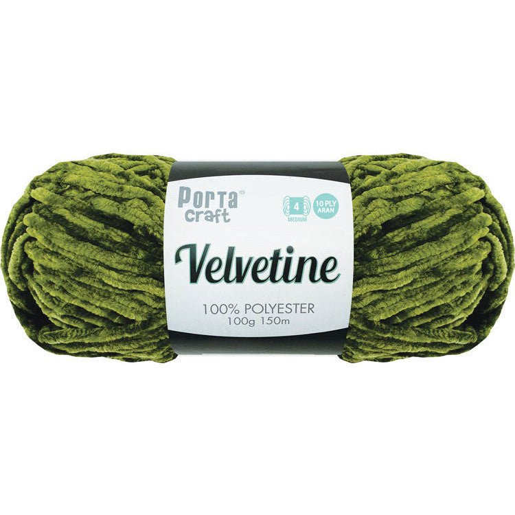 Velvetine Yarn 10ply 100g - Pine