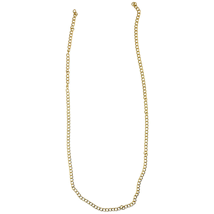 Necklace Chain 75cm 6x8mm Links - Golden