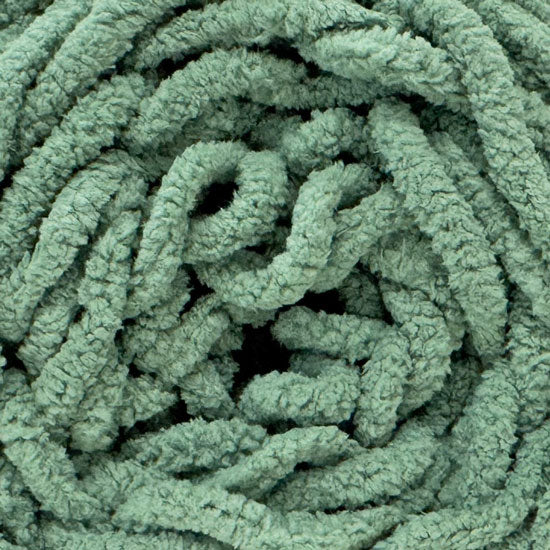 Chenille Blanket Yarn 100g 80m 12ply - Solid Eucalyptus