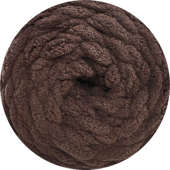 Chocolate Super Bulky Chenille Yarn Australia