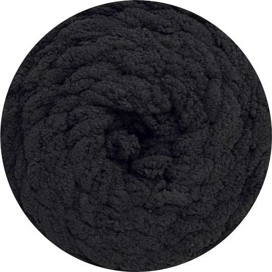 Black Super Bulky Chenille Yarn Australia