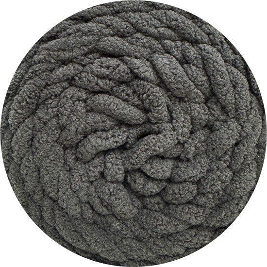 Dark Grey Super Bulky Chenille Yarn Australia