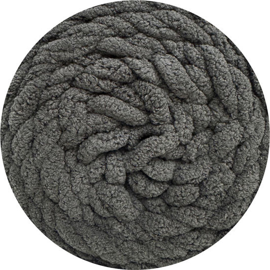 Dark Grey Super Bulky Chenille Yarn Australia