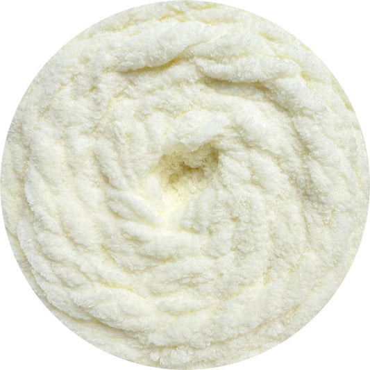 Cream Super Bulky Chenille Yarn Australia