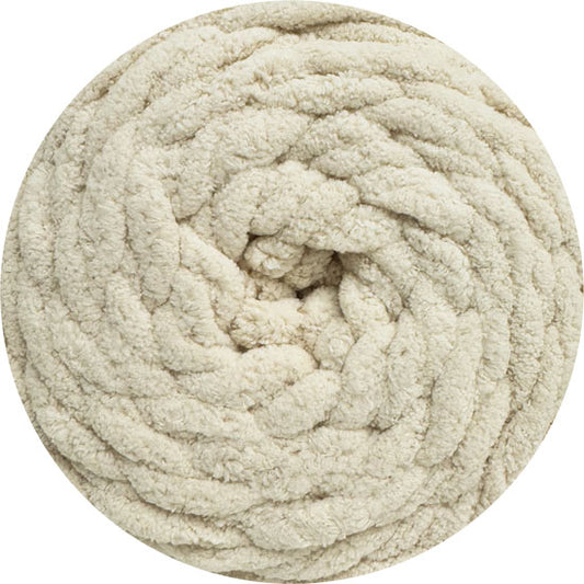 Ivory Super Bulky Chenille Yarn Australia