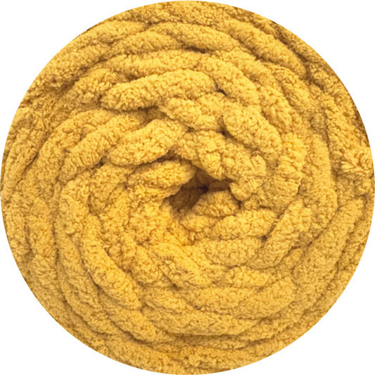 Mustard Super Bulky Chenille Yarn Australia