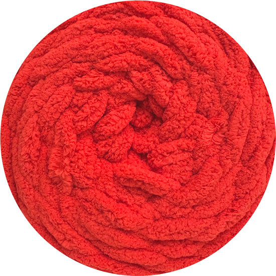 Red Super Bulky Chenille Yarn Australia