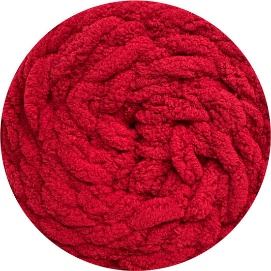 Crimson Super Bulky Chenille Yarn Australia
