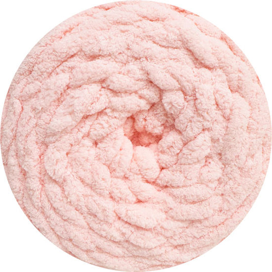 Baby Pink Super Bulky Chenille Yarn Australia