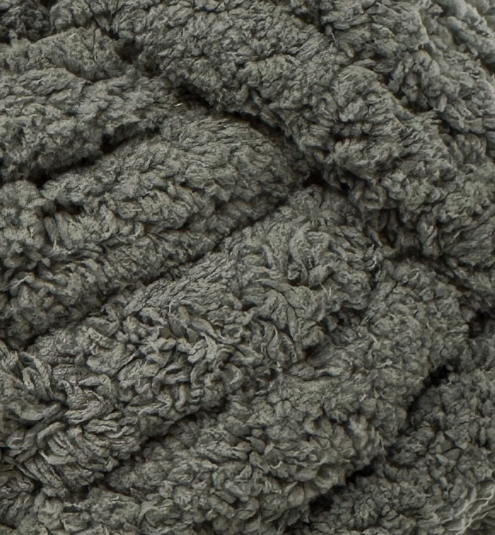 Chenille Jumbo Thick Yarn in Dove Grey Colour