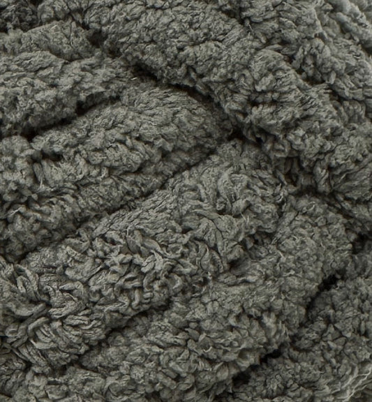Chenille Jumbo Thick Yarn in Dove Grey Colour