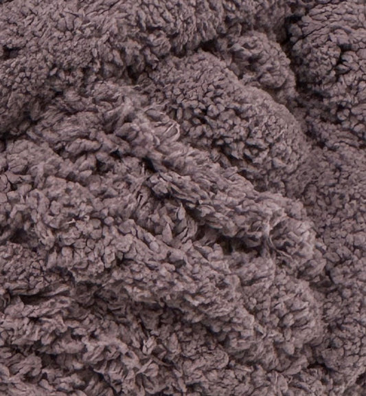 Chenille Jumbo Thick Yarn in Aubergine Colour