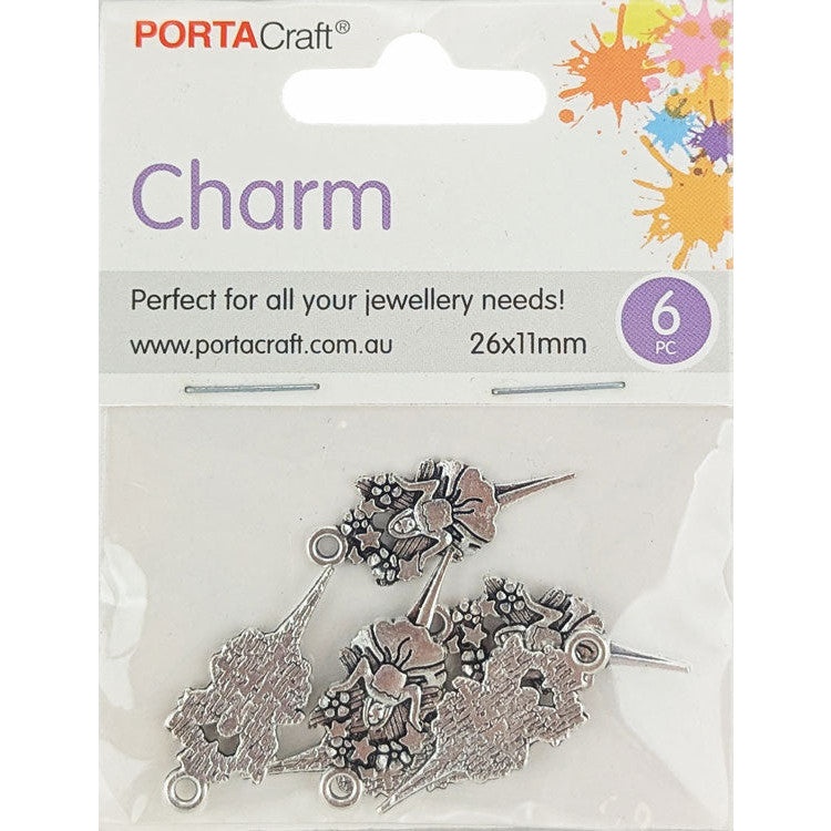 Porta Craft gold tone heart-shaped split rings 30mm four pack