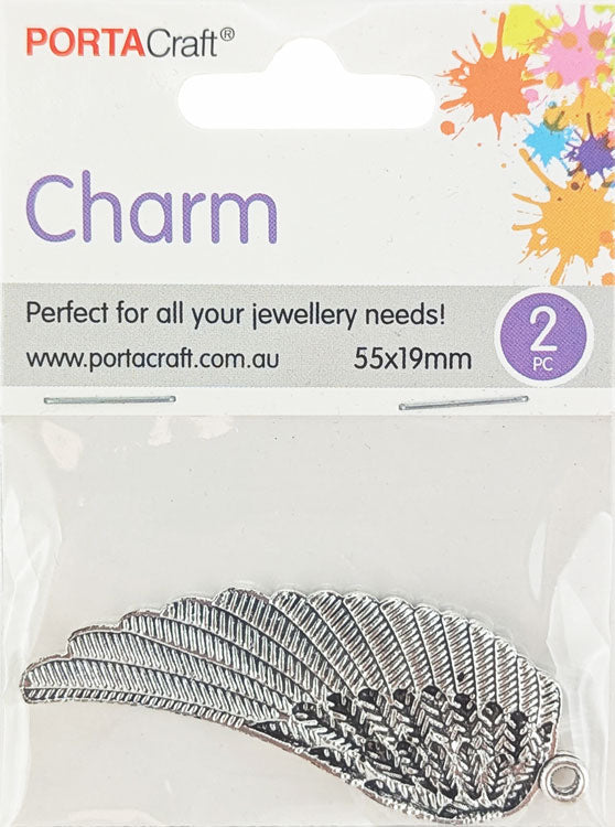 Porta Craft gold tone heart-shaped split rings 30mm four pack