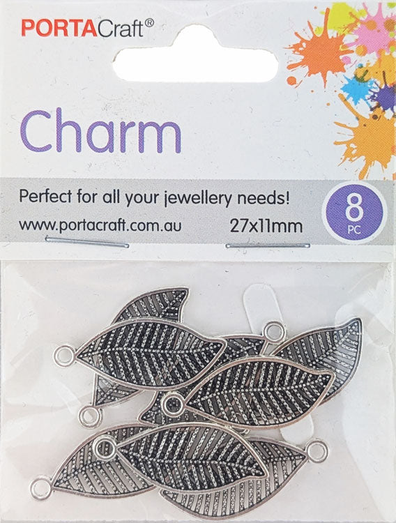 Porta Craft gold tone heart-shaped split rings 30mm four pack