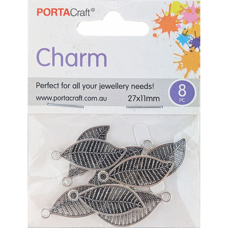 Porta Craft gold tone heart-shaped split rings 30mm four pack