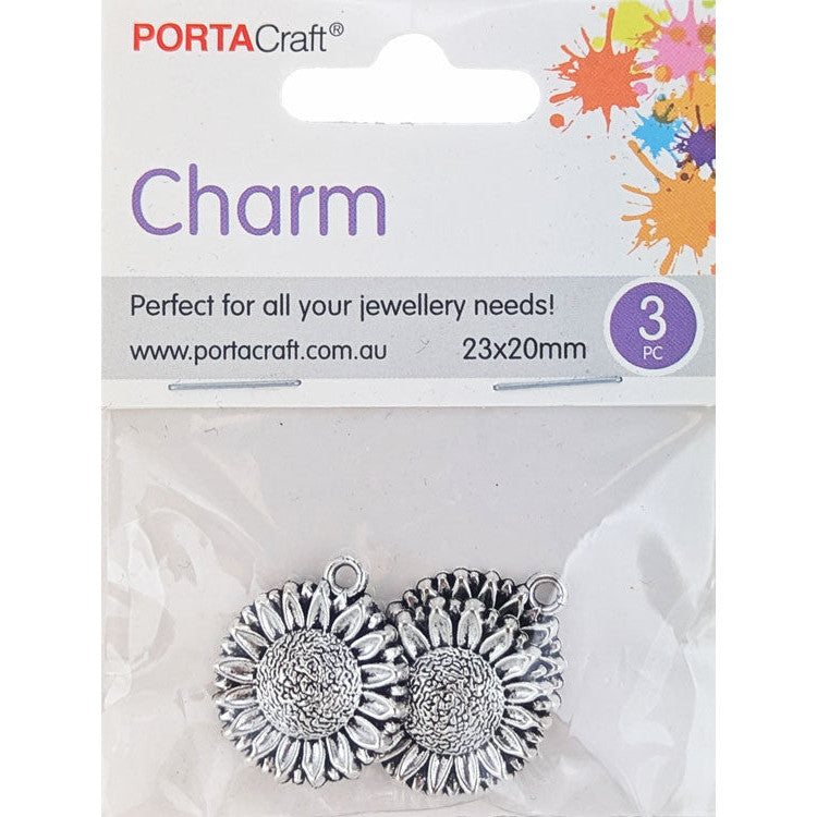 Porta Craft gold tone heart-shaped split rings 30mm four pack
