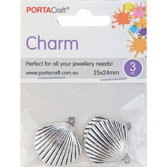 Porta Craft gold tone heart-shaped split rings 30mm four pack