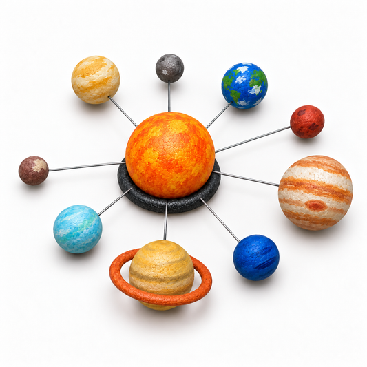 Large Solar System foam model for Australian Schools