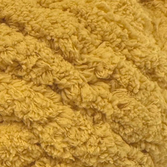 Mega Chenille Yarn 300g 29m 20ply Solid Mustard