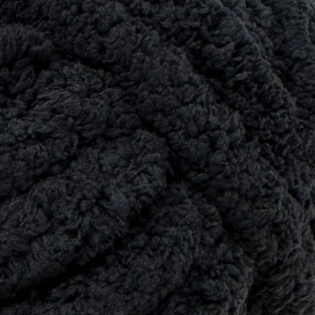 Mega Chenille Yarn 300g 29m 20ply Black