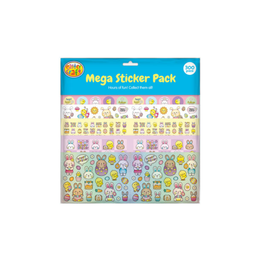 Easter Laser Stickers Mega Pack with 300 Stickers