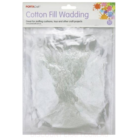 Polyester Fill Wadding 50g