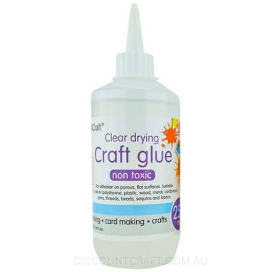 Craft Glue Clear Silicone 250ml