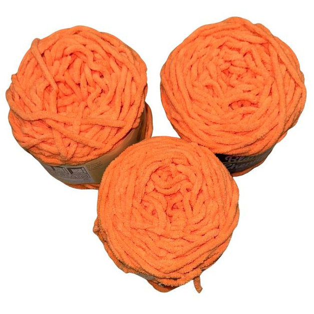 DUSTY Chenille Blanket Yarn 100g Fantapants 3pk Bundle