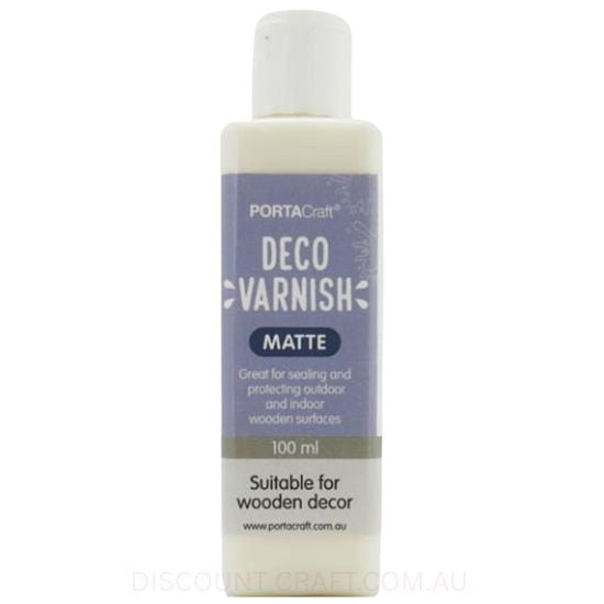Deco Varnish - Matte 100ml Bottle
