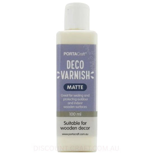 Deco Varnish - Matte 100ml Bottle