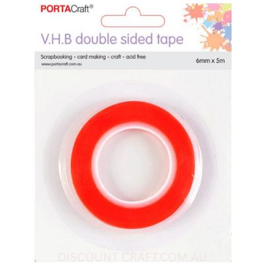 Very High Bond Tape 6mm x 5m
Item 125823