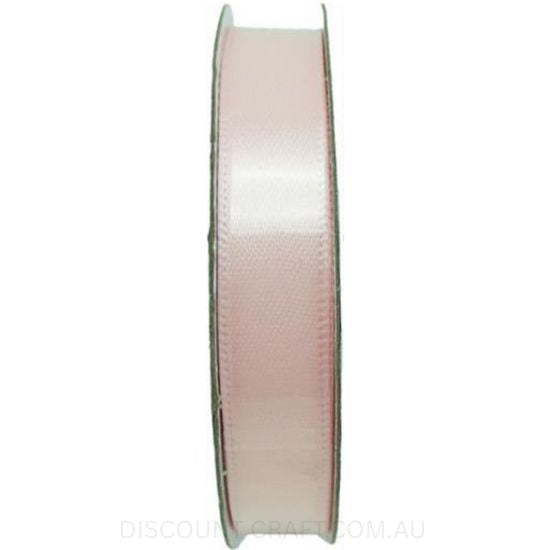 Satin Ribbon Double Sided 12mm x 5 metres - Light Pink