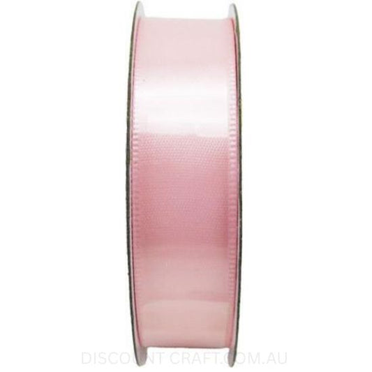 Satin Ribbon Double Sided 18mm x 5 metres - Light Pink