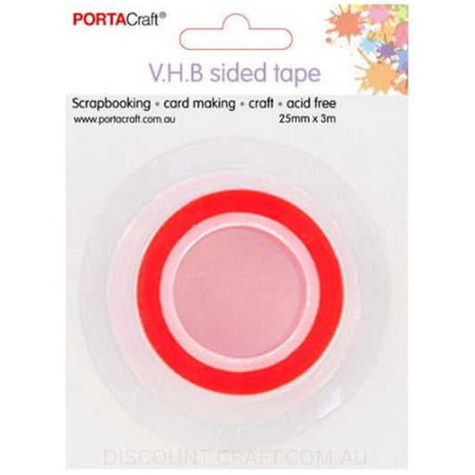 Very High Bond Double Sided Craft Tape 25mm x 3m
