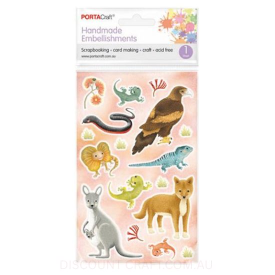 Handmade Embellishments - Aussie Outback